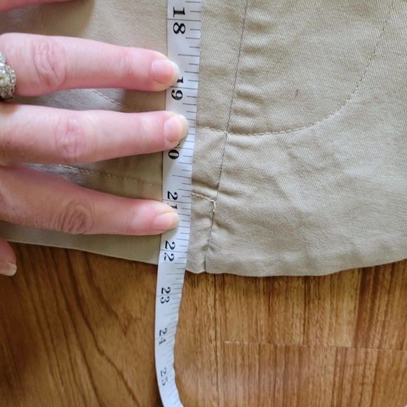 Talbots Blazer Womens 8 Beige Button Up Longsleeve Professional Jacket Pockets - Picture 7 of 9